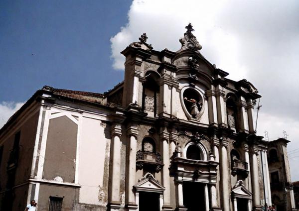 Iglesia de la Abadía de Santa Águeda en Catania photo