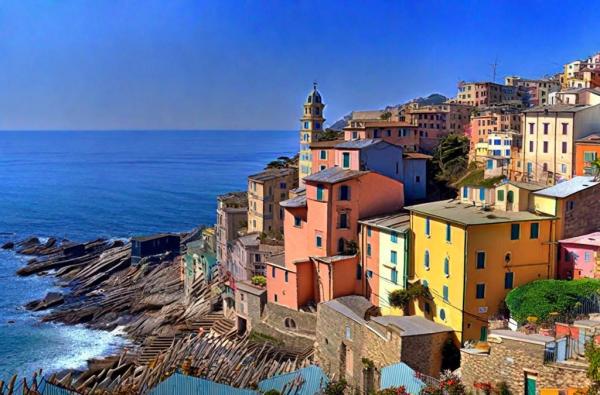 Foto panorámica de Génova