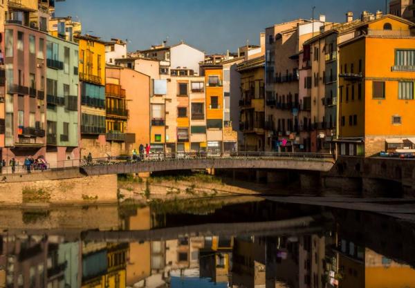 Foto panorámica de Girona