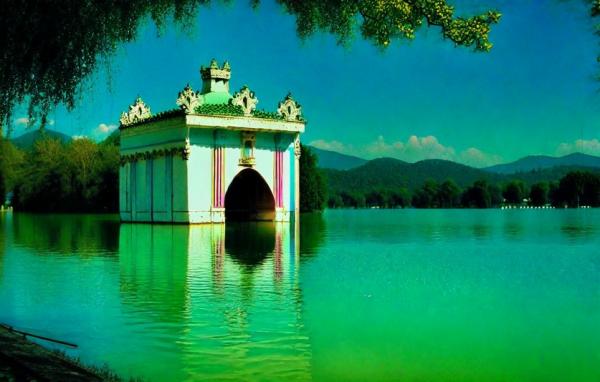 Foto del lago de Banyoles