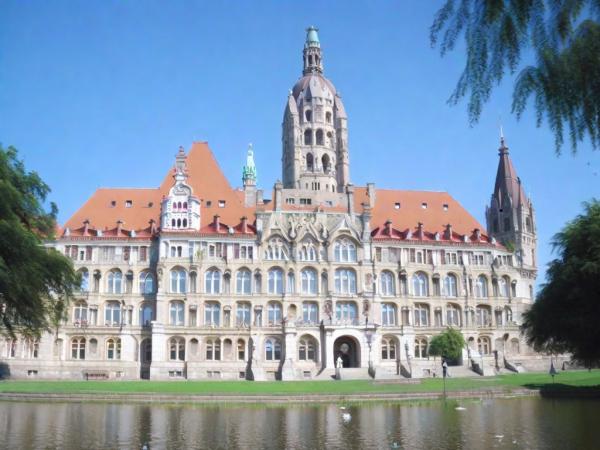 Foto panorámica de Hannover