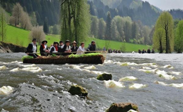 Caminata por el Danubio foto