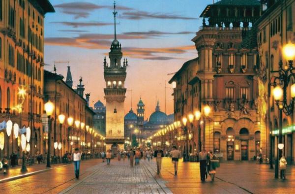 Foto panorámica de Milán