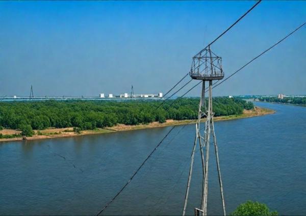 Foto del teleférico de Nizhny Novgorod