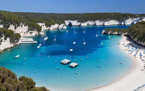 Foto de la isla de Menorca