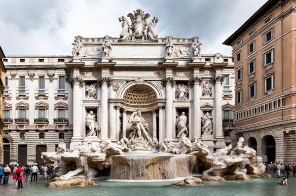 Fotos de la fuente de Trevi