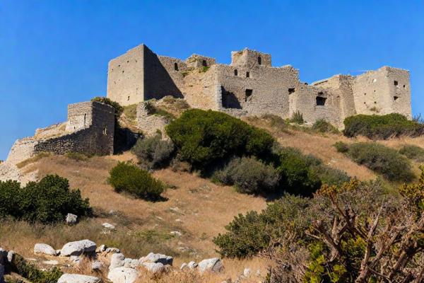 Foto del castillo de Monolithos