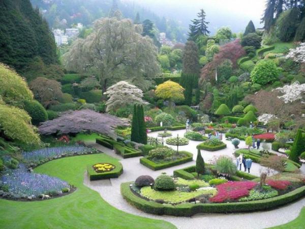 Foto del jardín botánico de Bucarest