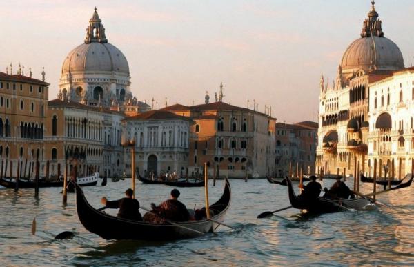 Foto panorámica de Venecia