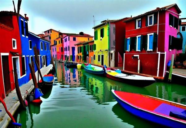 Foto de la isla de Burano